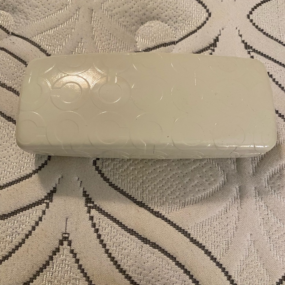 Coach eyeglass or sunglass case